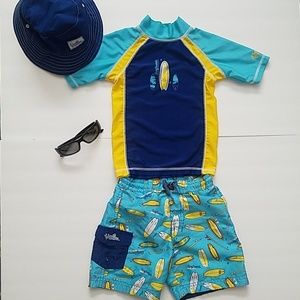 3T 3pc swim outfit